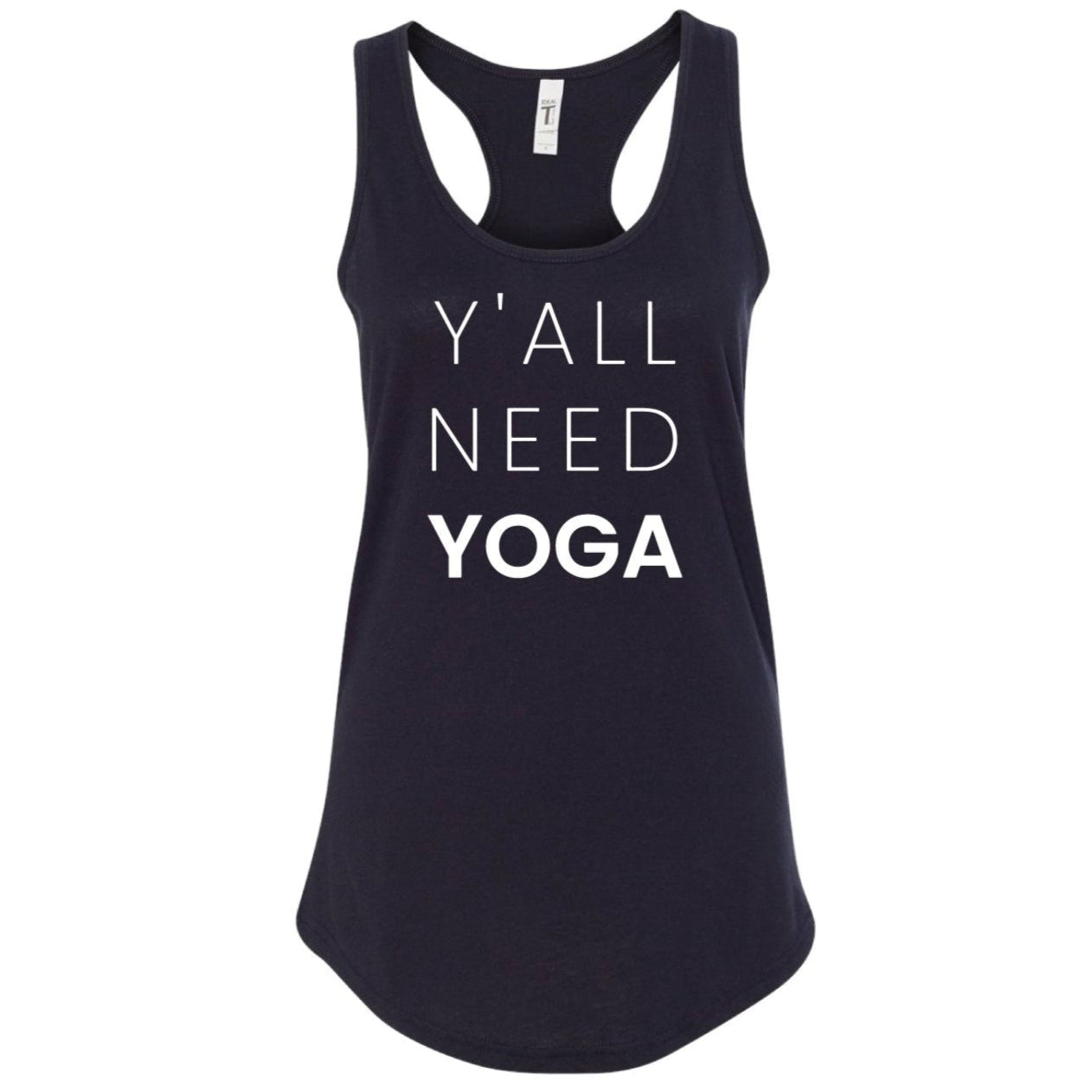 Racerback tank - Y'all Need Yoga